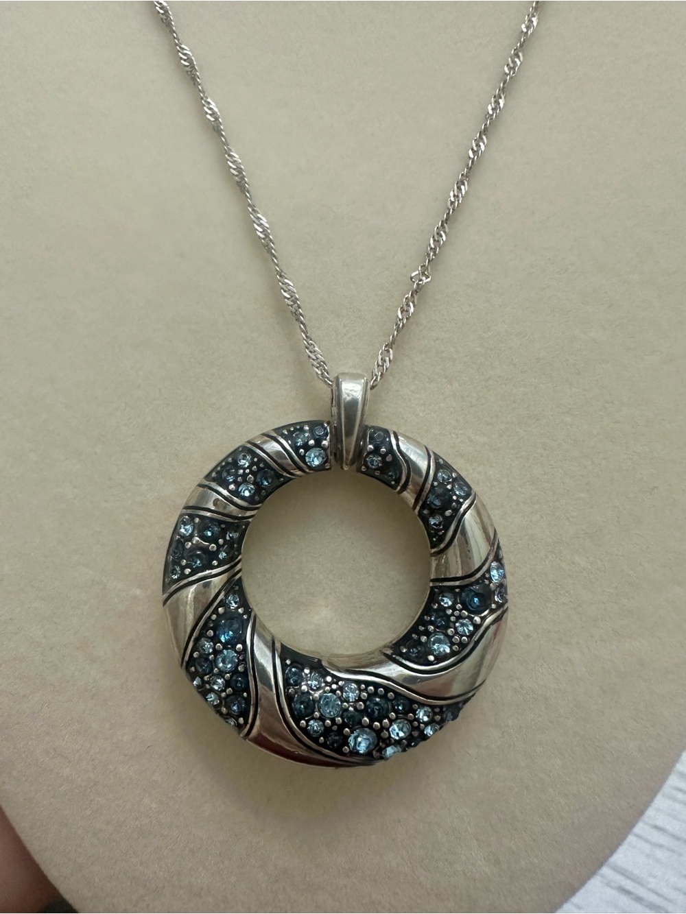 Brighton Crystal Passage Ring Necklace - Picture 4 of 4